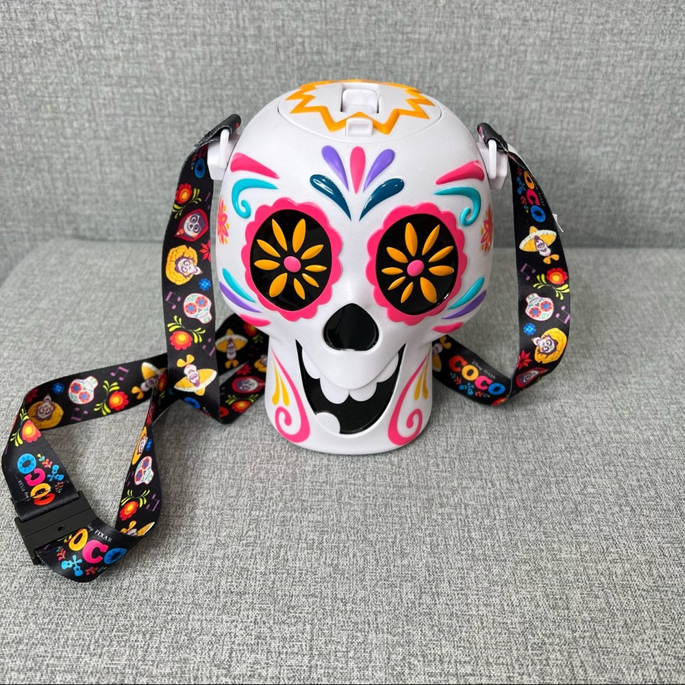 Disney Parks Coco Skull Light Up Sipper Cup 2023 New
